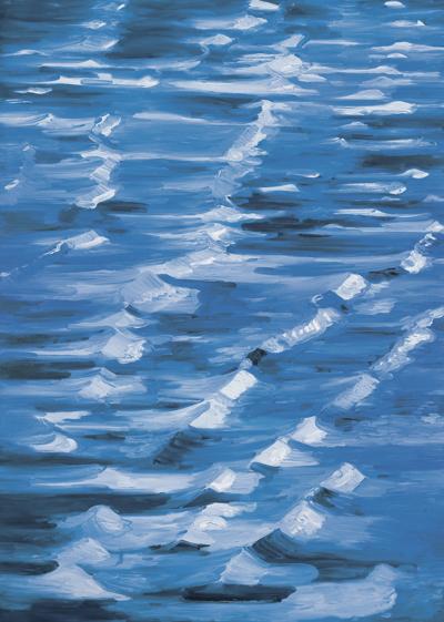 BEZ TYTUŁU Z CYKLU „BŁĘKITNE“, 1992