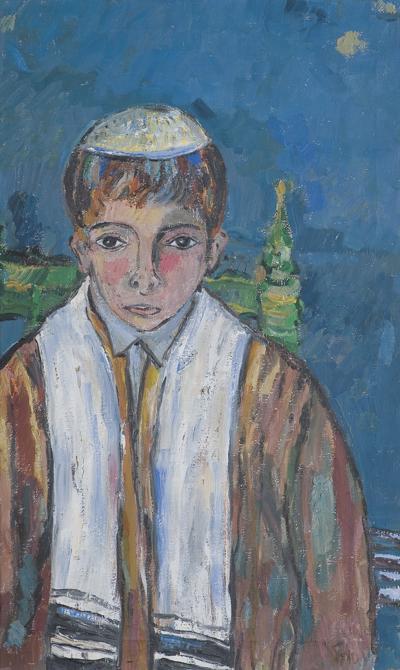 ŻYDOWSKI CHŁOPIEC, OK. 1955