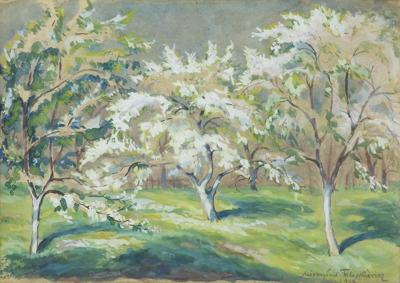 KWITNĄCE DRZEWA, 1918