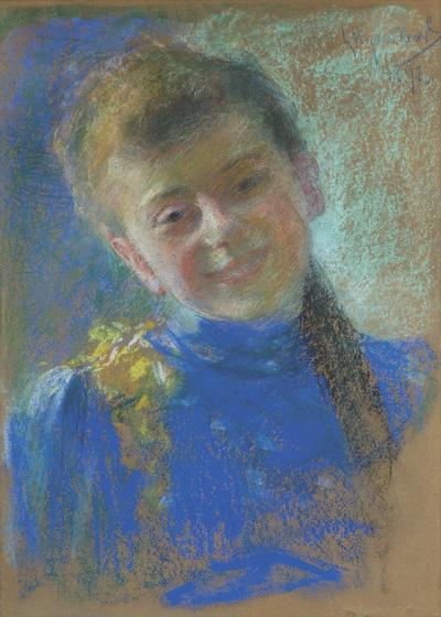PORTRET WANDY KOSSUTHÓWNY, 1892