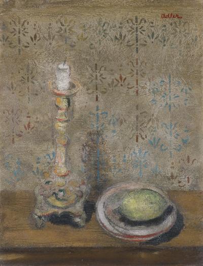 MARTWA NATURA ZE ŚWIECZNIKIEM, 1930