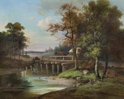 PRZEPRAWA PRZEZ RZEKĘ, 1863