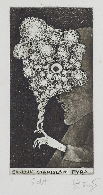 EKSLIBRIS STANISŁAWA PYRY, 1981