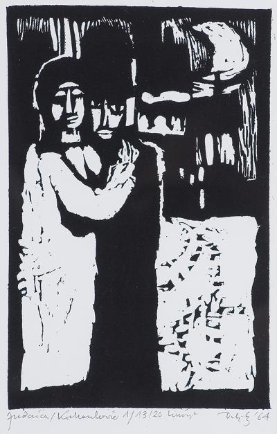 KOCHANKOWIE 1, Z CYKLU „JUDAICA”, 1964