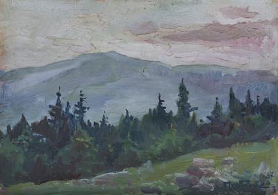 PEJZAŻ TATRZAŃSKI, 1937