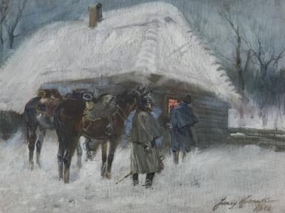 KIRASJERZY PRZED CHATĄ, 1948