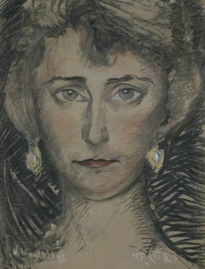 PORTRET JANINY CZERBAKOWEJ, 3 IX 1929