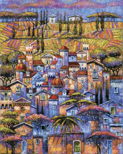 THE GARDEN IN CORTONA
