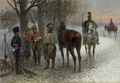 Z KAMPANII FRANCUSKIEJ 1814 ROKU, PRZED 1904