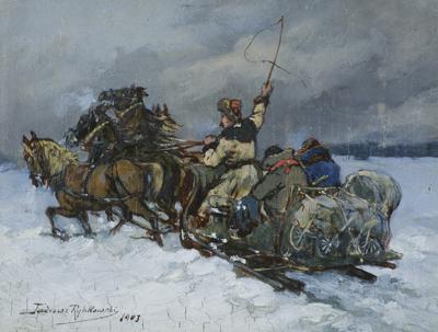 Z PODARUNKIEM, 1903