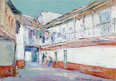 PEJZAŻ MIEJSKI, 1930