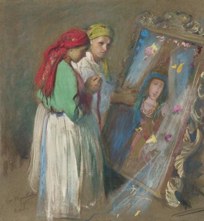NA BOŻE CIAŁO, 1901
