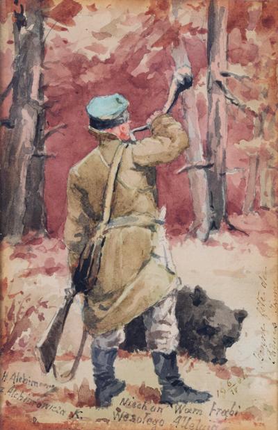 PO POLOWANIU, 6 KWIETNIA 1904