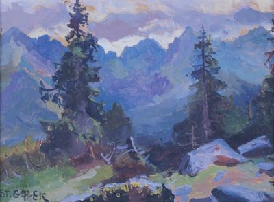 PEJZAŻ TATRZAŃSKI, PRZED 1950