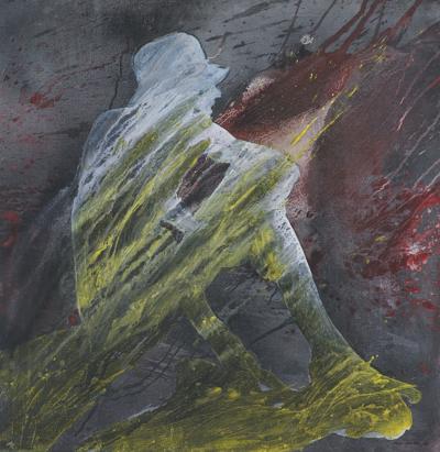 SIEDZĄCY MĘŻCZYZNA, 1988