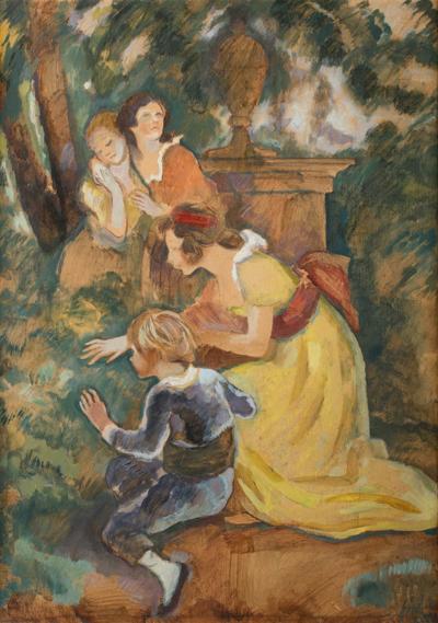 W ogrodzie, 1922