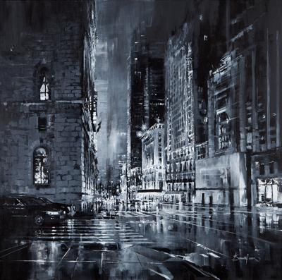 City at night, 2014