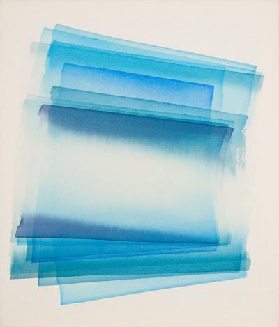 Medium Blue VIII, 2014