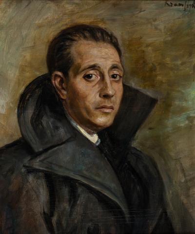 Portret mężczyzny w płaszczu