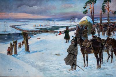 Napoleon ze sztabem, 1932