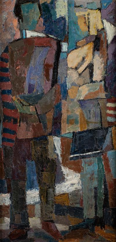 Kompozycja figurystyczna, 1958