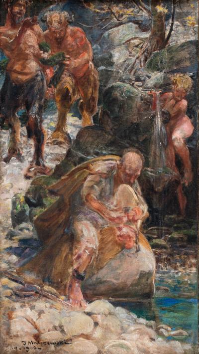 SCENA SYMBOLICZNA, 1906