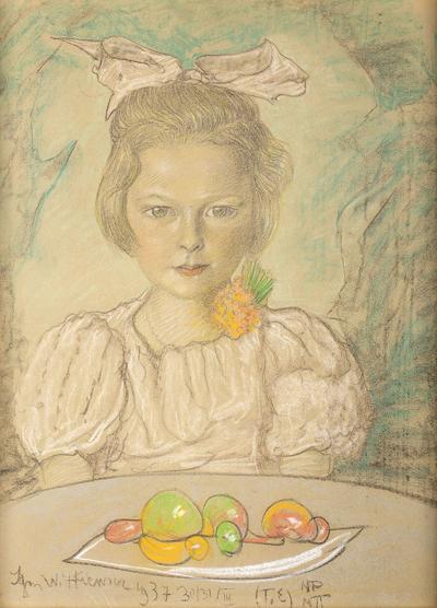 Portret dziewczynki, 1937