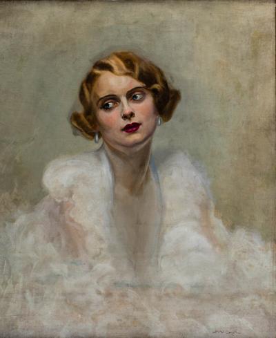 PORTRET JANINY Z SZELĄGOWSKICH RYŚ, 1931