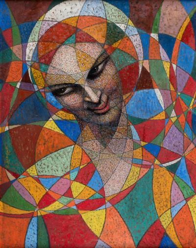 PORTRET SFERYCZNY – HINDUSKA, 1943