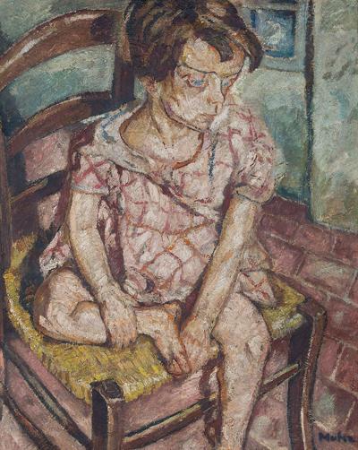 PORTRET DZIEWCZYNKI, LATA 20.