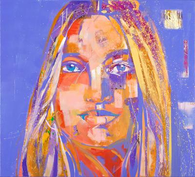 ULTRA-VIOLET BLONDE (Z CYKLU: PERSONA - IV), 2016