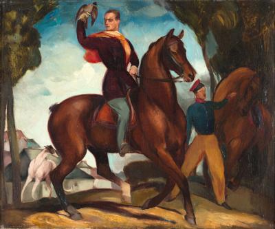 JEŹDZIEC ok. 1924-25