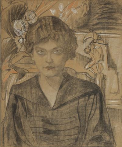 PORTRET ZOFII SANTARIUSOWEJ Z DOMU NIKLAS, 1919