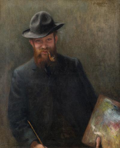 PORTRET MALARZA, 1900