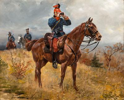 UŁANI PUŁKU GALICYJSKIEGO, 1888
