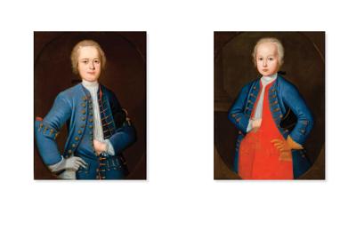 PARA PORTRETÓW CHŁOPIĘCYCH, OK.1750