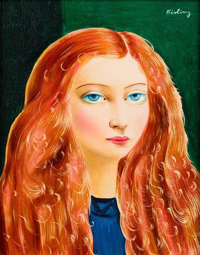 RUDOWŁOSA DZIEWCZYNA, 1934