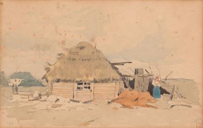 PRZED CHATĄ, 1895