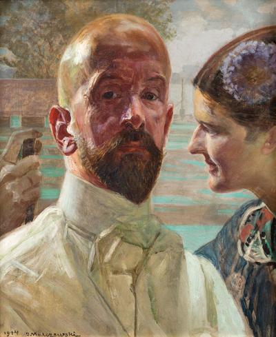 Autoportret alegoryczny, 1914