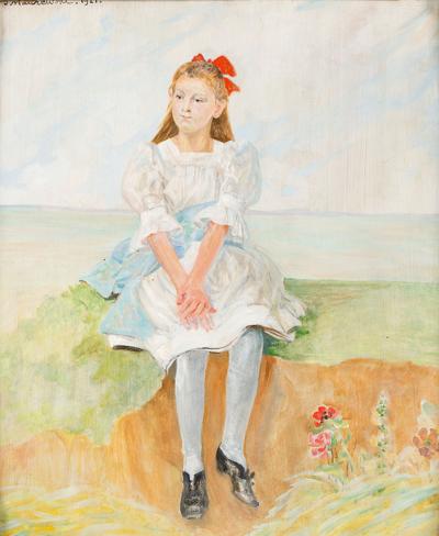 Portret dziewczynki, 1921