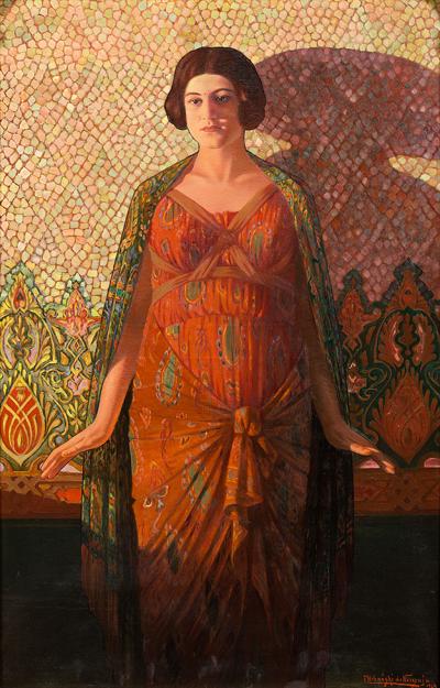 Portret secesyjny, 1924