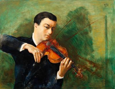 Portret skrzypka Nathana Milsteina, 1945