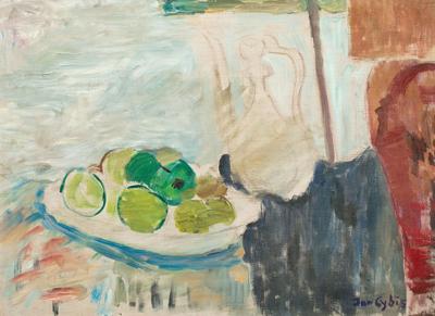 Martwa natura z zielonymi owocami, 1949