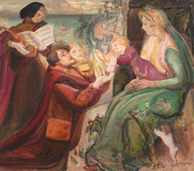 Hołd trzech magów, 1930