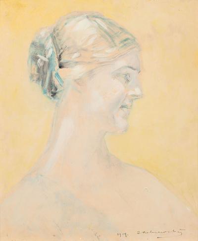 Szkic do portretu kobiety, 1919