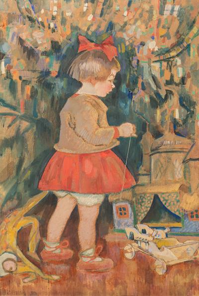 Krzysia pod choinką, 1919