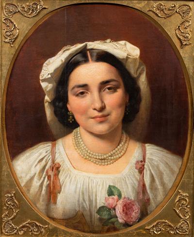 Portret młodej rzymianki, 1864
