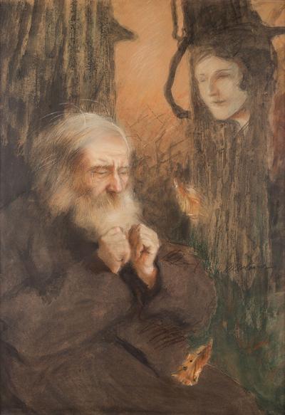 Wizja - wspomnienie, po 1900.
