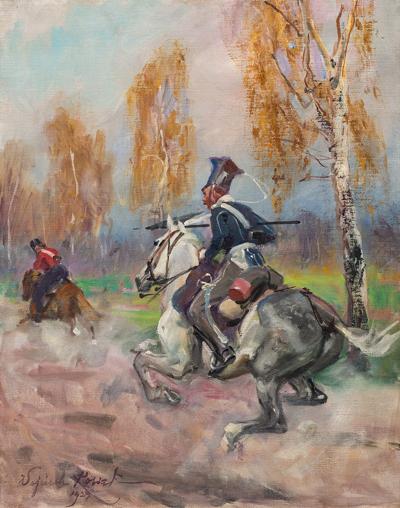 Pościg Ułana za Kozakiem, 1929