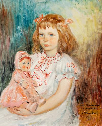 Dziewczynka z lalką, 1935